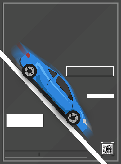 贷车回家印刷海报背景