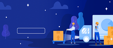 快递招募公众号首图背景