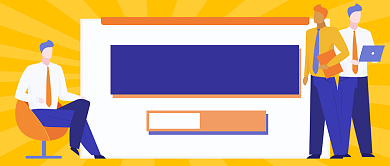 简约扁平新闻早班车公众号封面背景