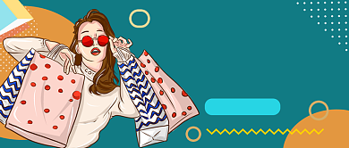 绿色创意春夏超显白六种颜色公众号首图背景