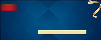 蓝色商务简约优惠券背景