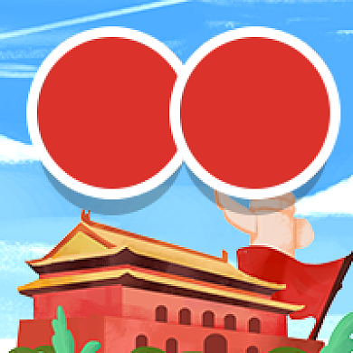 卡通手绘两会热点话题背景