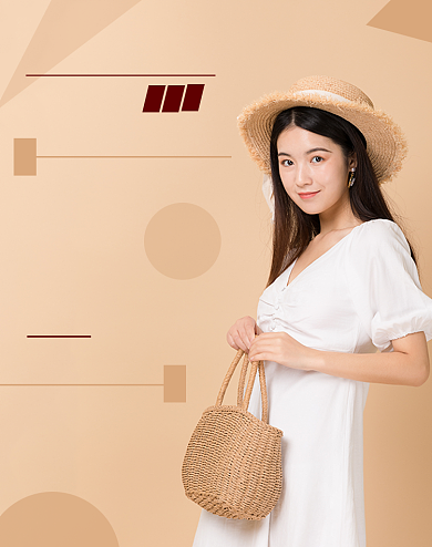 618年中大促女装电商淘宝天猫海报背景