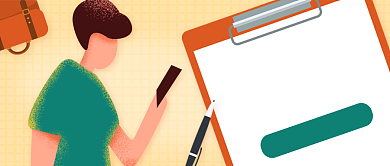 创意插画0元学理财公众号封面背景