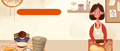 如何做好早餐在线教学手绘首图背景