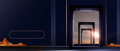 质感创意房地产春季招聘公众号封面背景