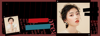 春夏上新女装淘宝电商banner图背景