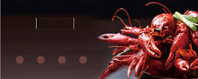 美味香辣小龙虾优惠券背景