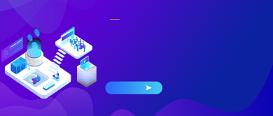 蓝色卡通游戏APP推荐公众号首图背景