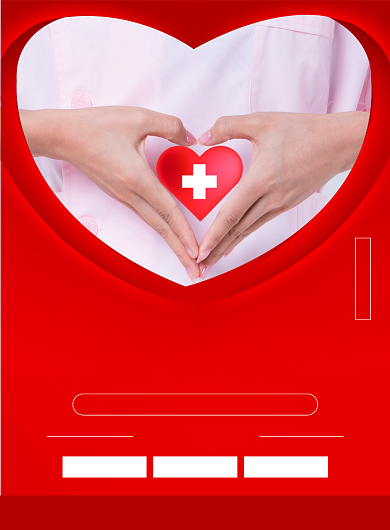 国际护士节促销宣传广告印刷海报背景