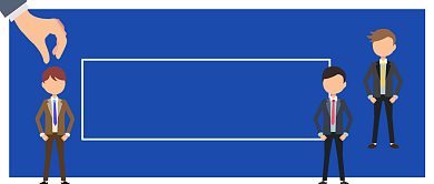 招聘人才简约公众号首图背景