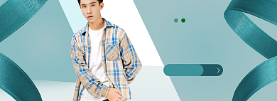 男装促销特惠banner海报背景