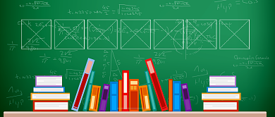 本来今天是高考卡通黑板新媒体配图背景