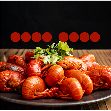小龙虾美食夜宵饿了么主图背景