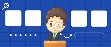 手绘卡通春季招聘公众号首图背景