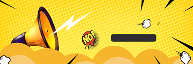 黄色创意地摊经济摆摊热文链接配图背景