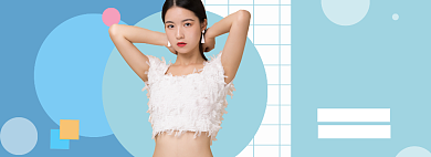 五一女装海报banner模板背景
