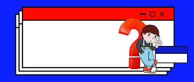 蓝色简约热搜资讯知识公众号首图背景