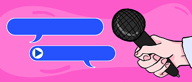 说说减肥那些事卡通公众号首图背景