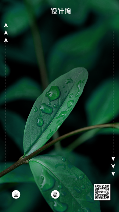 简约清新风七月你好背景