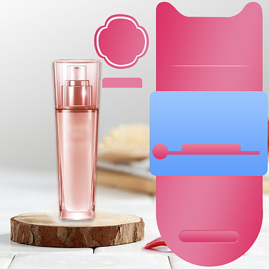 简约五一化妆品购物优惠直通车背景