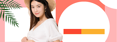 女装直播海报模板背景