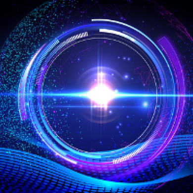 2020聚焦两会蓝色科技公众号次图背景