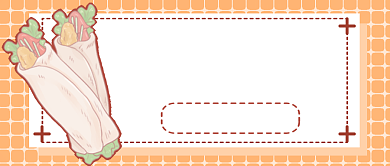 宅家美食教程首图背景