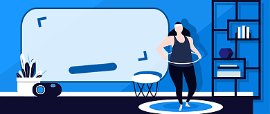 宅家运动计划公众号首图背景