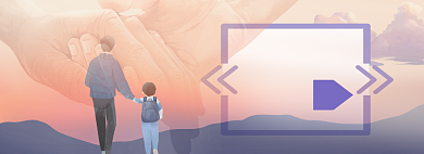 父亲节夏日促销海报banner背景