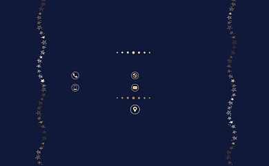 蓝色时尚轻奢名片背景