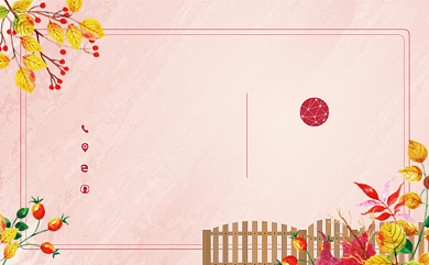 古典服装名片模板背景