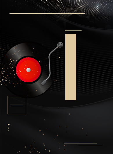 简约大气纪念哥哥张国荣印刷海报背景