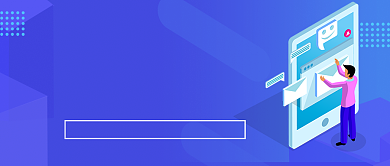 全国科普行动日蓝色卡通新媒体配图背景