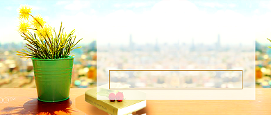 早安加油每日一签新媒体配图背景