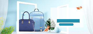 女包百搭简约海报模版背景