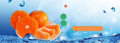 水果促销模版banner背景