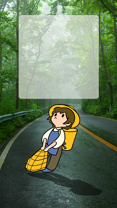 4月你好手机海报背景