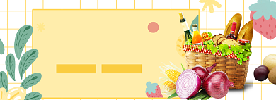 水果促销模版banner背景