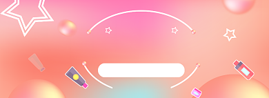 美妆直播海报banner模板背景