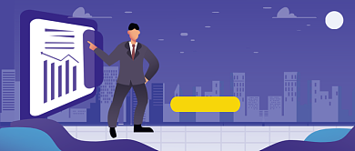 手绘插画入职培训公众号首图背景