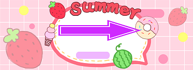 夏日美食少女粉色促销电商淘宝banner图背景