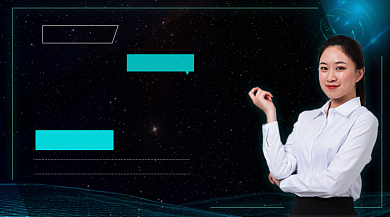 互联网科技大气简约手机横图背景