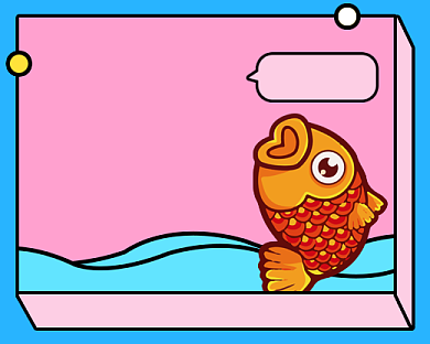 锦鲤促销抽奖活动小程序封面背景