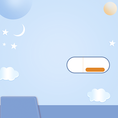 清新儿童节玩具促销主图图标背景