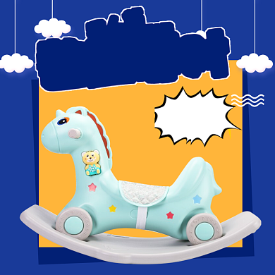 愚人节玩具大促直通车模板背景