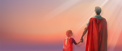 父亲节快乐创意公众号首图背景