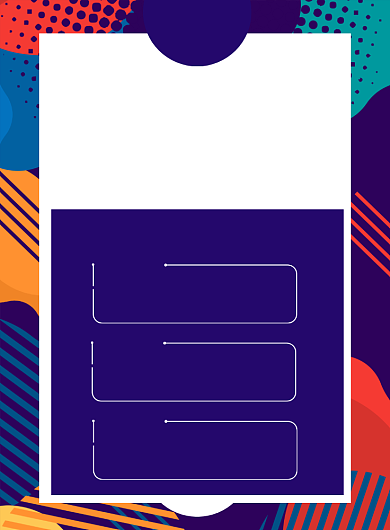 时尚招聘印刷海报背景