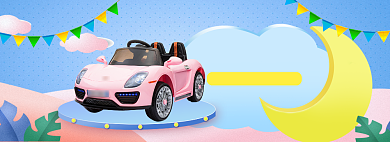 亲子节海报banner模板背景