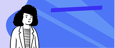 618大促课程学习狂欢节蓝白封面背景